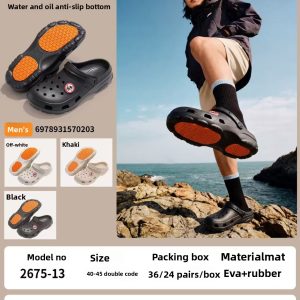 Men's Non-Slip EVA Clogs, Anti-Slip Work Clogs for Men, Garden Shoes